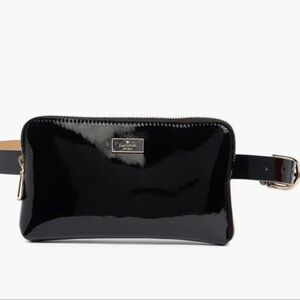 Kate Spade Glossy Black Belt Bag